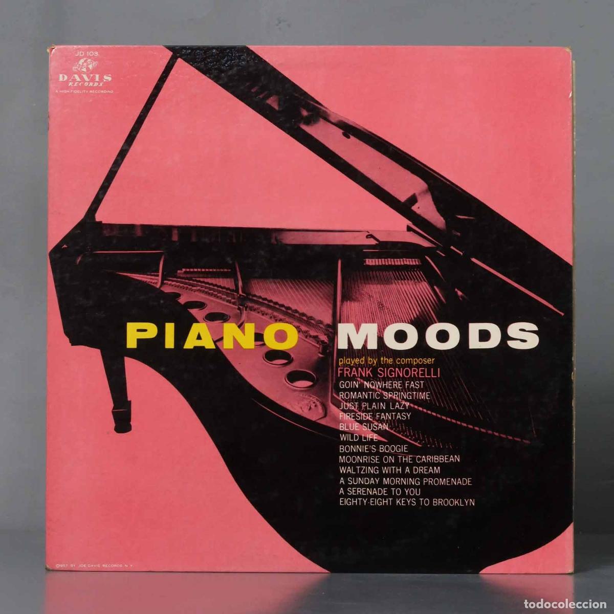 Discos de vinilo: LP. Frank Signorelli &ndash; Piano Moods - Foto 1