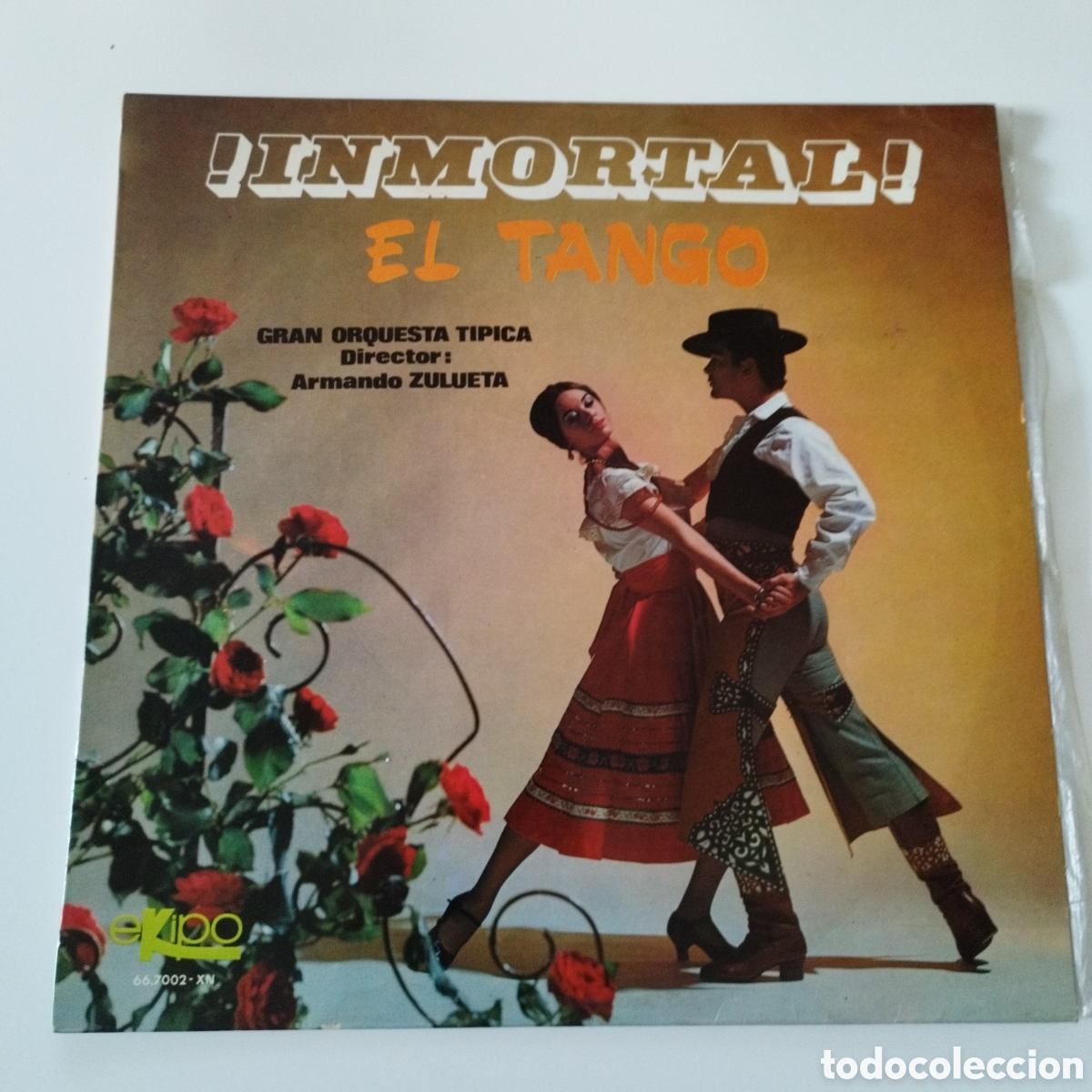 Dischi in vinile: VINILO LP / GRAN ORQUESTA TIPICA / INMORTAL ! / EL TANGO / ARMANDO ZULUETA / EKIPO