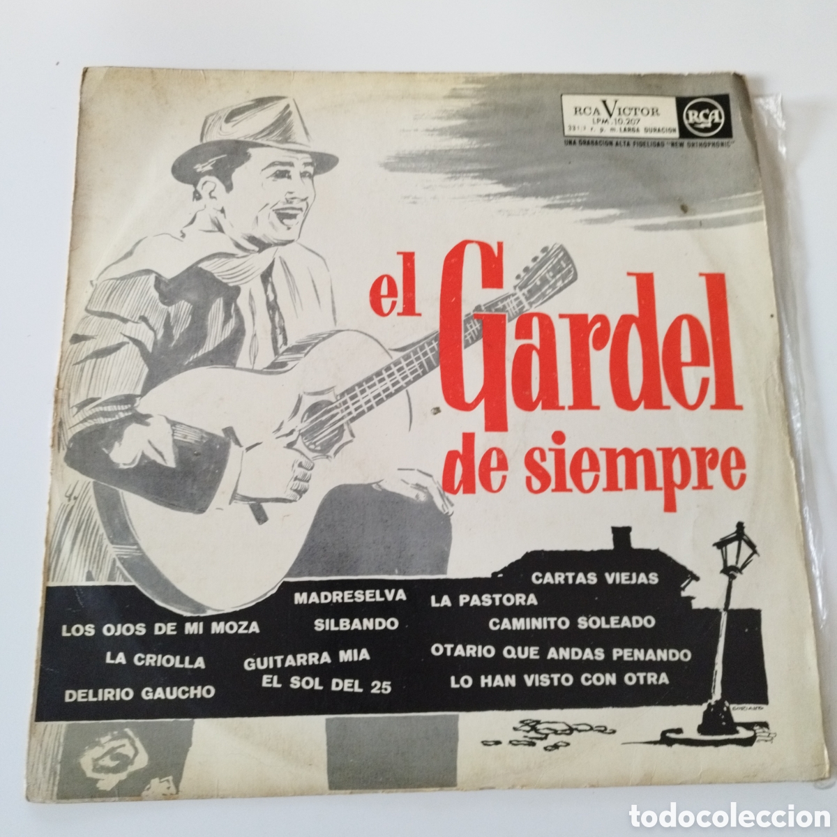 Dischi in vinile: VINILO LP / EL GARDEL DE SIEMPRE / ESPA&Ntilde;A / 1962 /