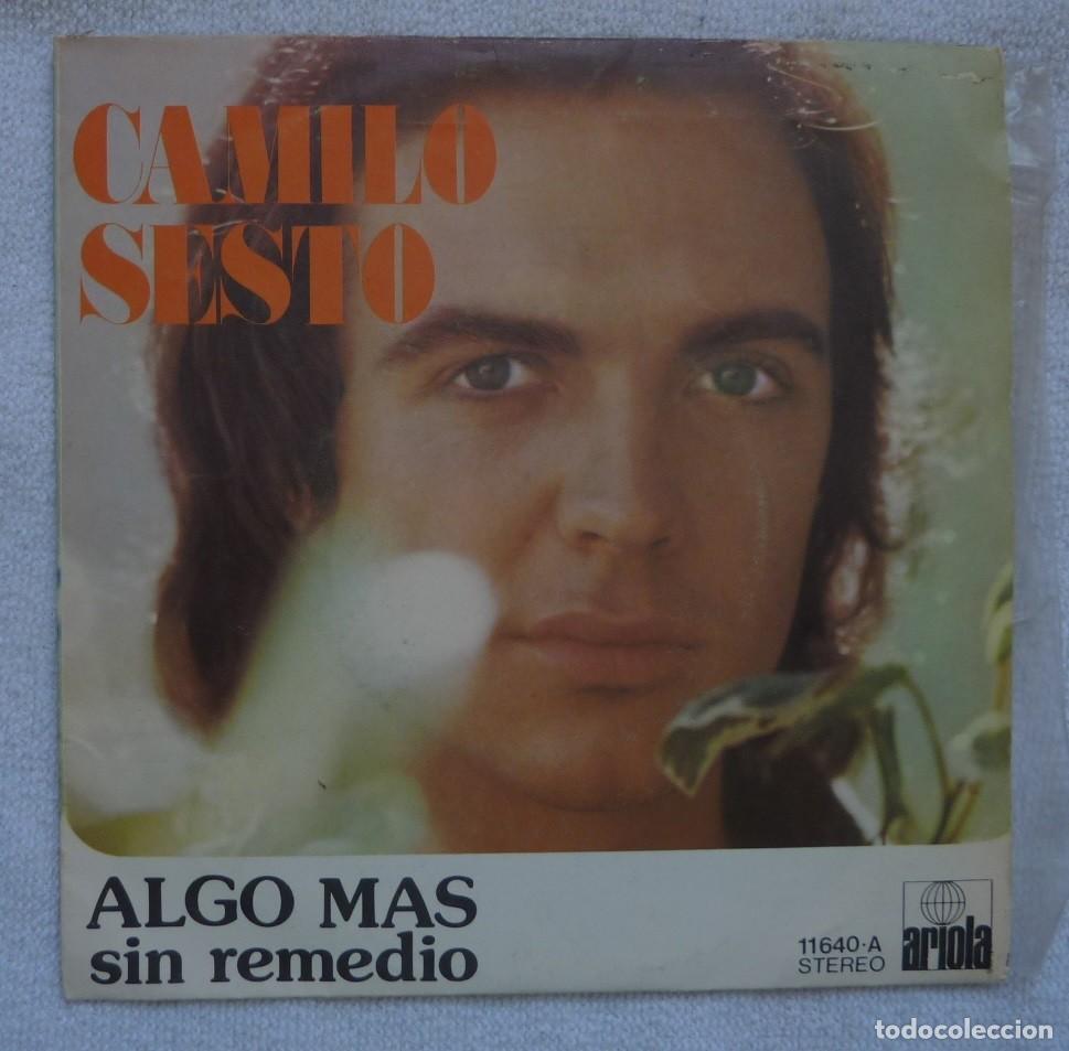 Discos de vinilo: CAMILO SESTO // ALGO MAS // 1973 // SINGLE - Foto 1