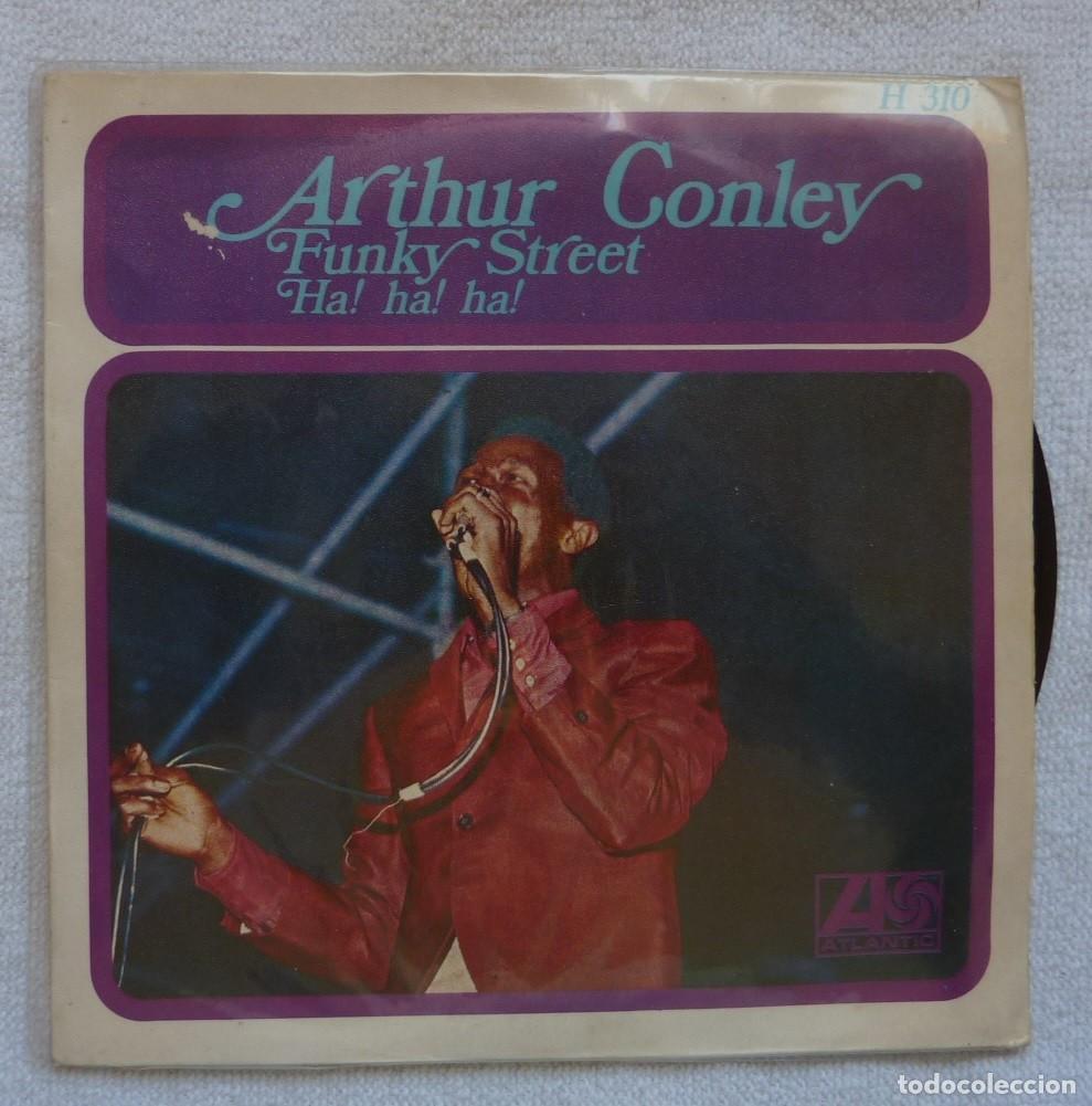 Discos de vinilo: ARTHUR CONLEY // FUNKY STREET // 1968// SINGLE - Foto 1