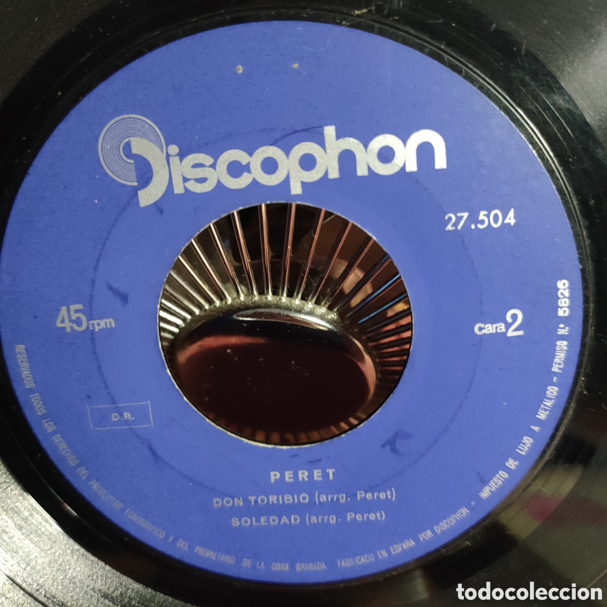 Discos de vinilo: Peret &ndash; No Se . 1966 original Spain disco 7&rdquo; vinilo - Foto 4