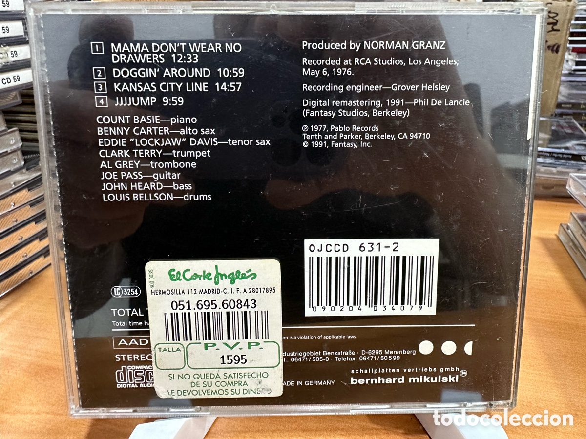 Discos de vinilo: Count Basie - Basie Jam 2 (CD, Album) - Foto 2