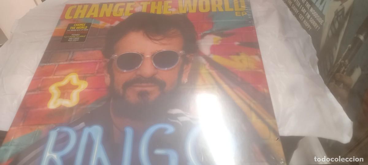 Discos de vinilo: RINGO STARR CHANGE THE WORLD EP - Foto 1