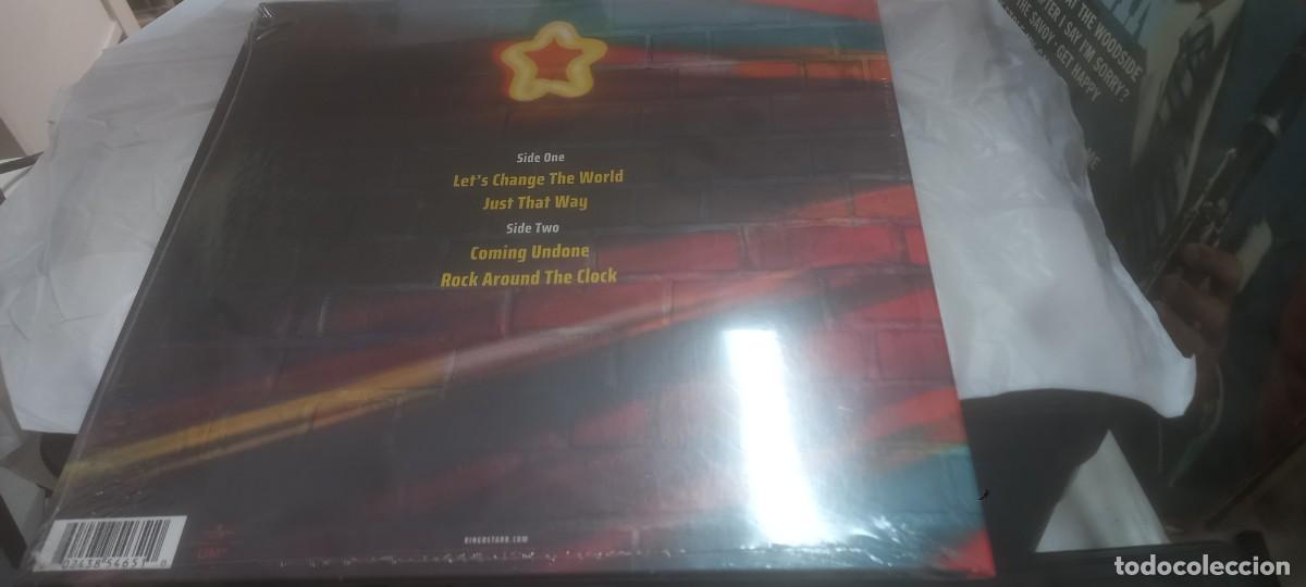 Discos de vinilo: RINGO STARR CHANGE THE WORLD EP - Foto 2