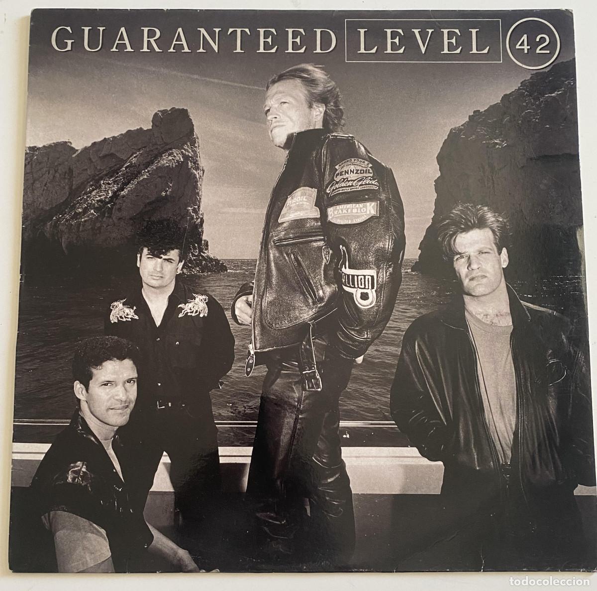 Discos de vinilo: LEVEL 42 - GUARANTEED - LP - RCA - BMG RECORDS - 1991 - Foto 1