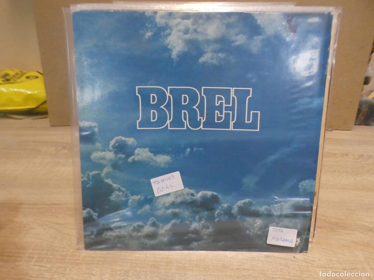 Dischi in vinile: ARKANSAS1980 LOTT385 BUEN ESTADO DE VINILO JACQUES BREL TAPA MANCHADA