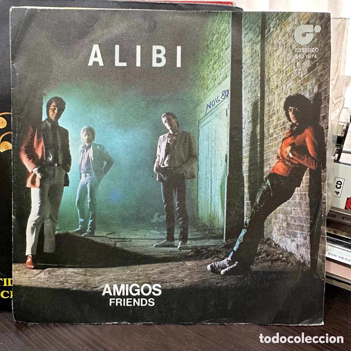 Discos de vinilo: Alibi - Amigos = Friends (7&rdquo;, Promo) - Foto 1