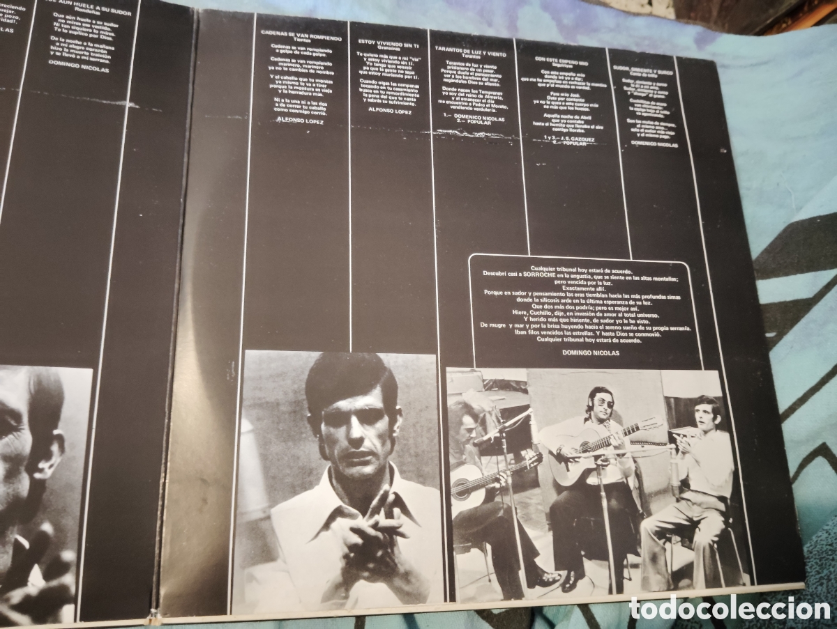 Discos de vinilo: SORROCHE - SUDOR , SIMIENTE Y SURCO ( 1976 ) - Foto 3
