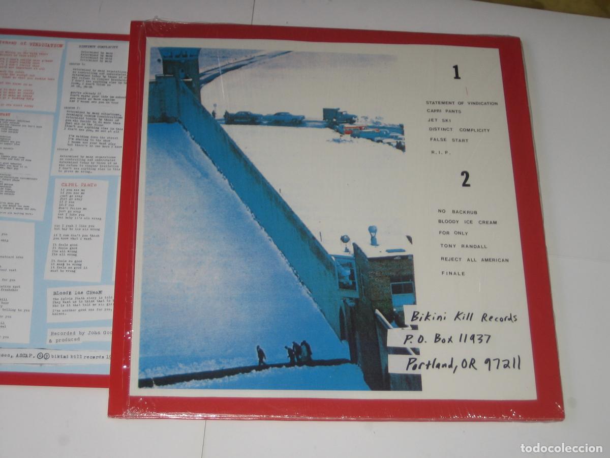 Discos de vinilo: BIKINI KILL - CONTIENE ENCARTE - 1996 - Foto 2