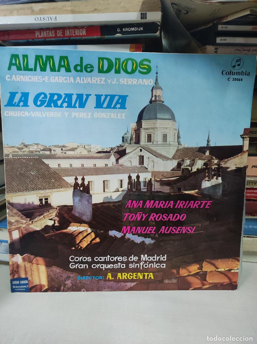Discos de vinilo: Ata&uacute;lfo Argenta &ndash; Alma De Dios / Gran Via - Foto 1