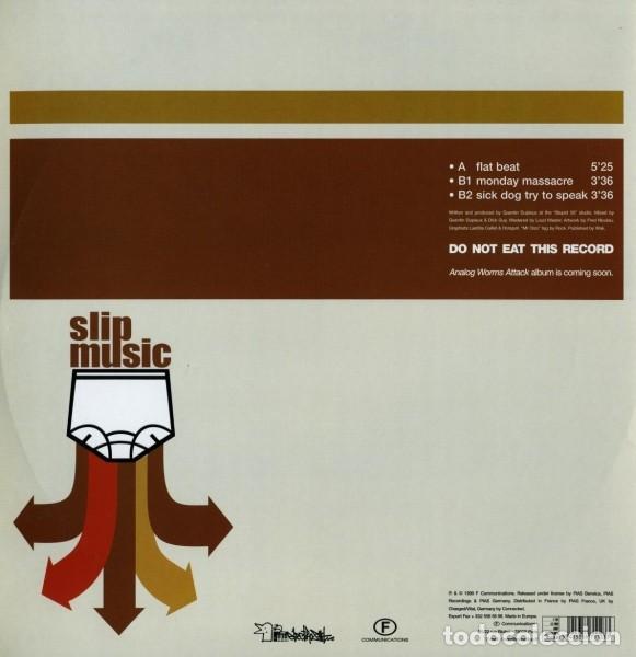 Discos de vinilo: Mr. Oizo &ndash; Flat Beat,12&rdquo; Vinyl - Foto 2