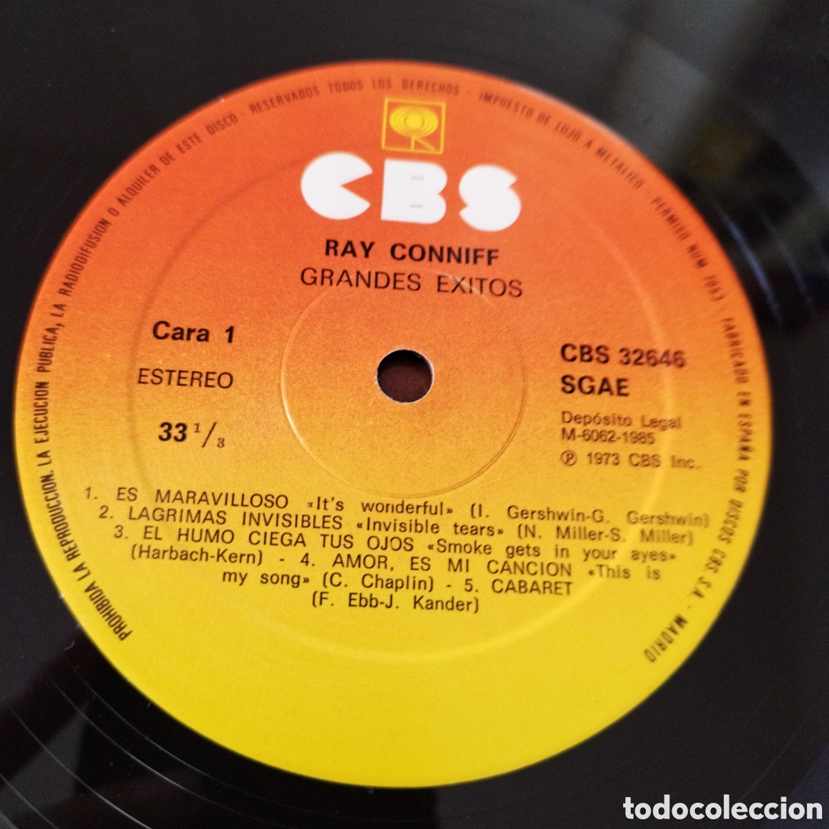 Discos de vinilo: VINILO LP / RAY CONNIFF / GRANDES EXITOS - Foto 3