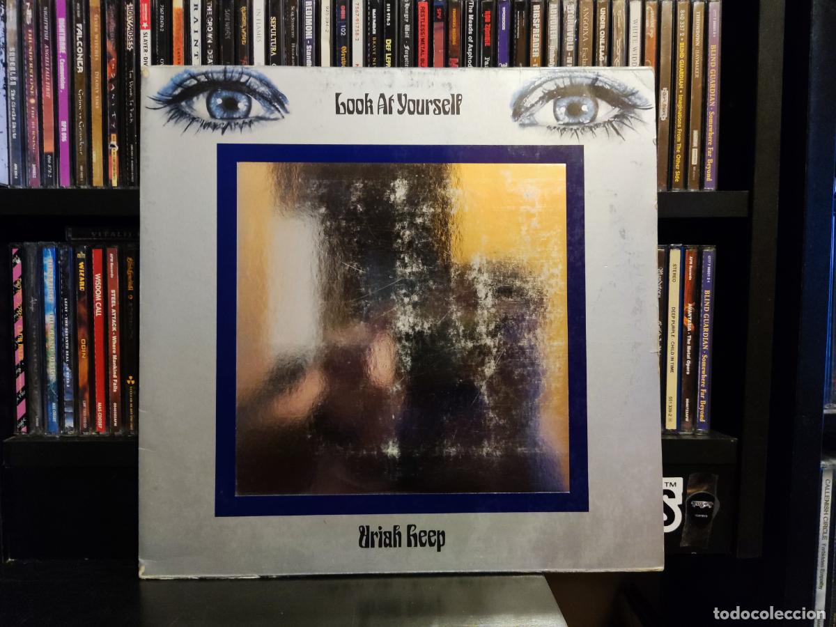 Discos de vinilo: URIAH HEEP - LOOK AT YOURSELF - Foto 1