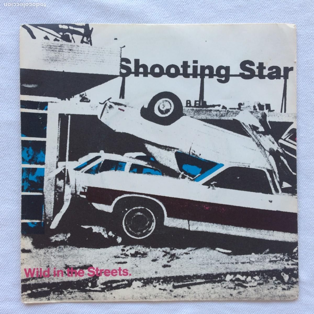 Vinyl records: Shooting Star &lrm;&ndash; Wild In The Streets / Bring It On UK 1980 Virgin