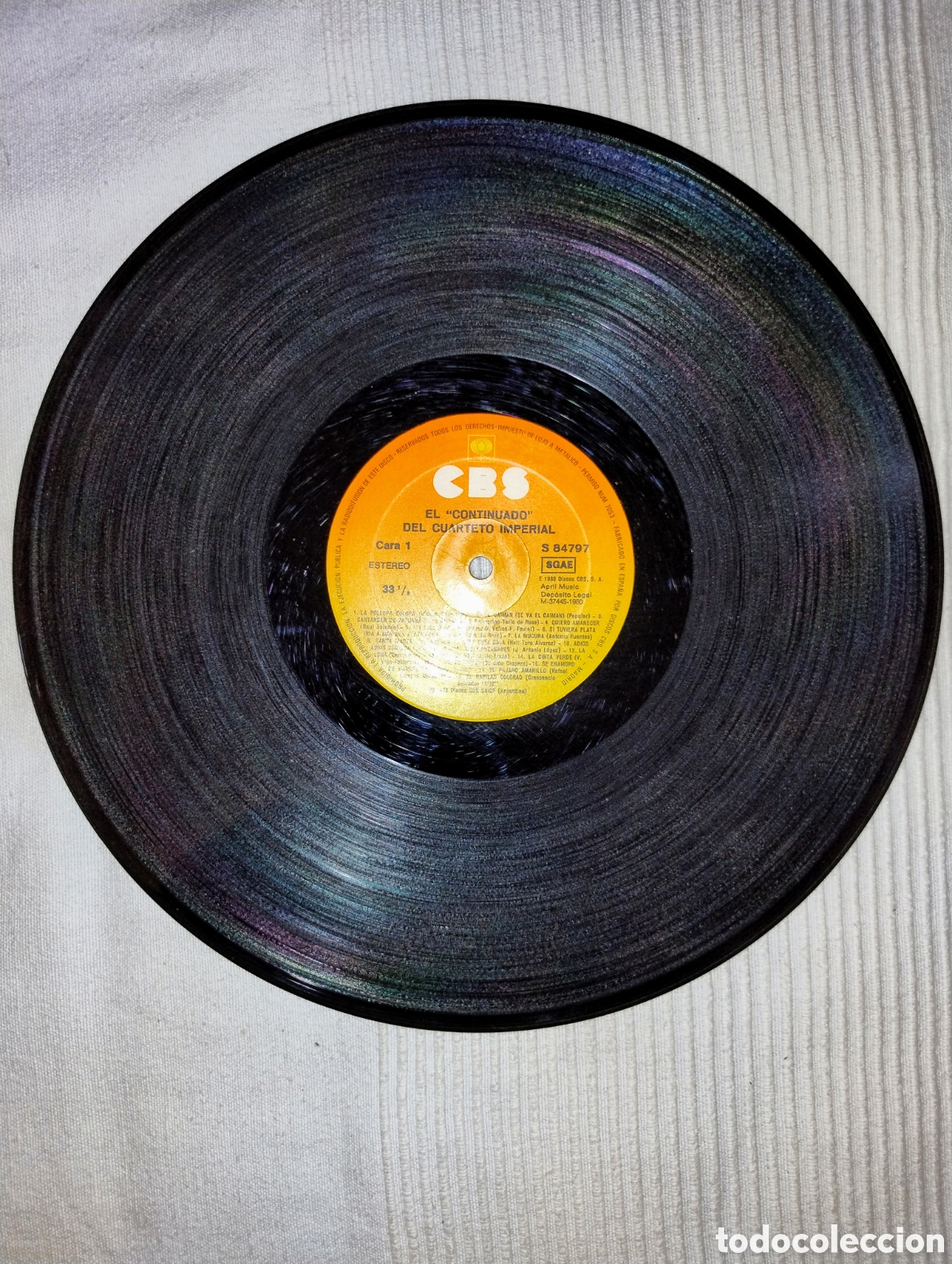 Discos de vinilo: El continuado del cuarteto imperial lp - Foto 2