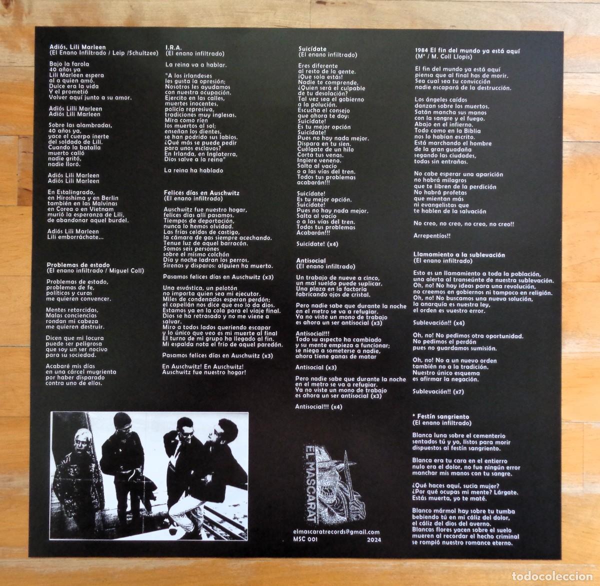 Discos de vinilo: INTERTERROR MLP REEDICI&Oacute;N 2024 NUEVO A ESTRENAR - Foto 3