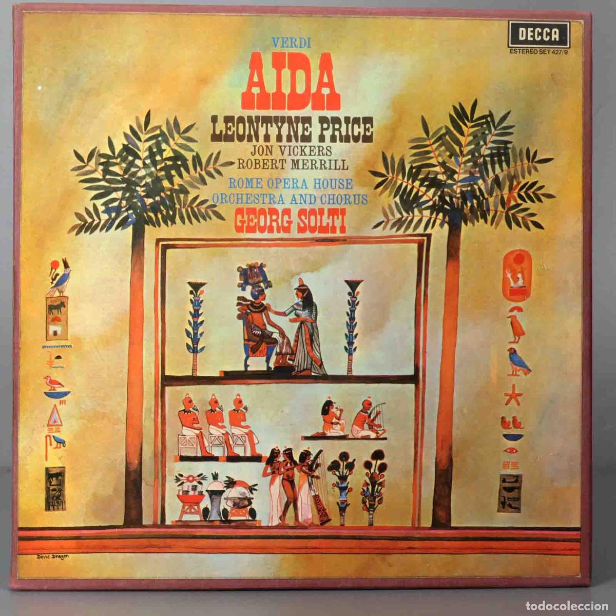Discos de vinilo: LP. Solti &ndash; Aida. VERDI - Foto 1