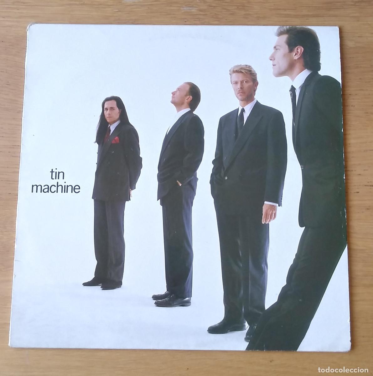 Discos de vinilo: TIN MACHINE : &rdquo;TIN MACHINE&rdquo; -LP VINILO 1989- ROCK - DAVID BOWIE - Foto 1