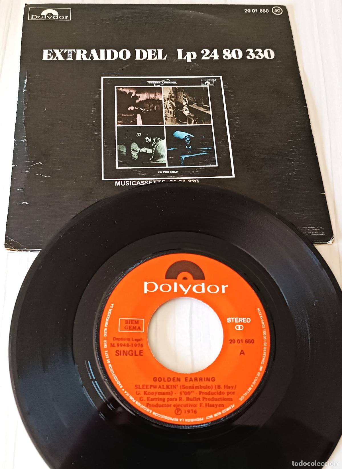 Discos de vinilo: GOLDEN EARRING - SLEEPWALKIN POLYDOR - 1976 - Foto 2