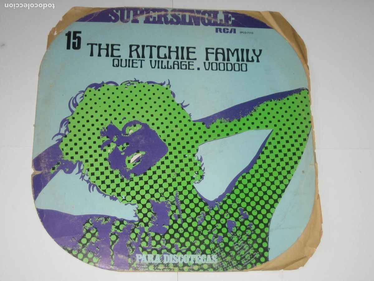 Discos de vinilo: DISCOFERTA - THE RITCHIE FAMILY - MAXI - Foto 1