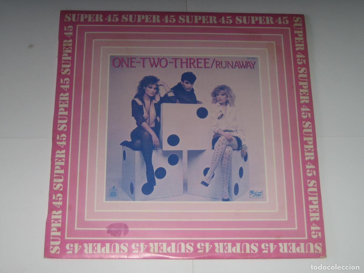 Discos de vinilo: DISCOFERTA - ONE TWO THREE - MAXI - ED. ESPA&Ntilde;OLA 83 - Foto 1