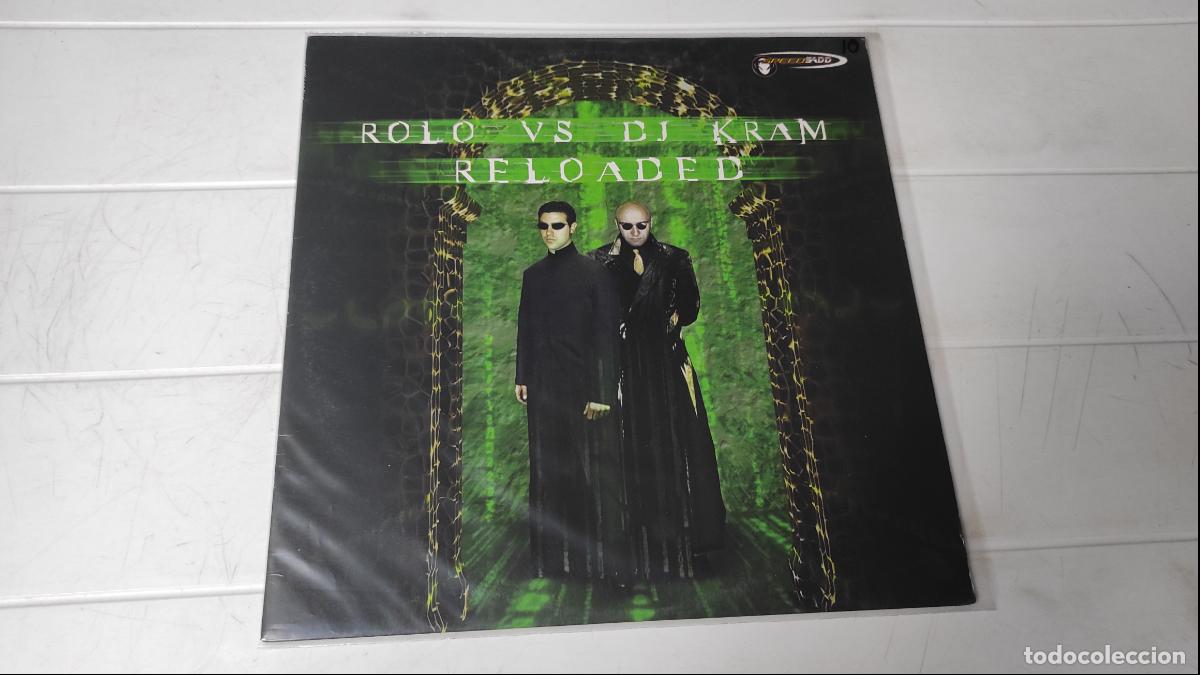 Discos de vinilo: LP ROLO VS DJ KRAM - RELOADED - Foto 1