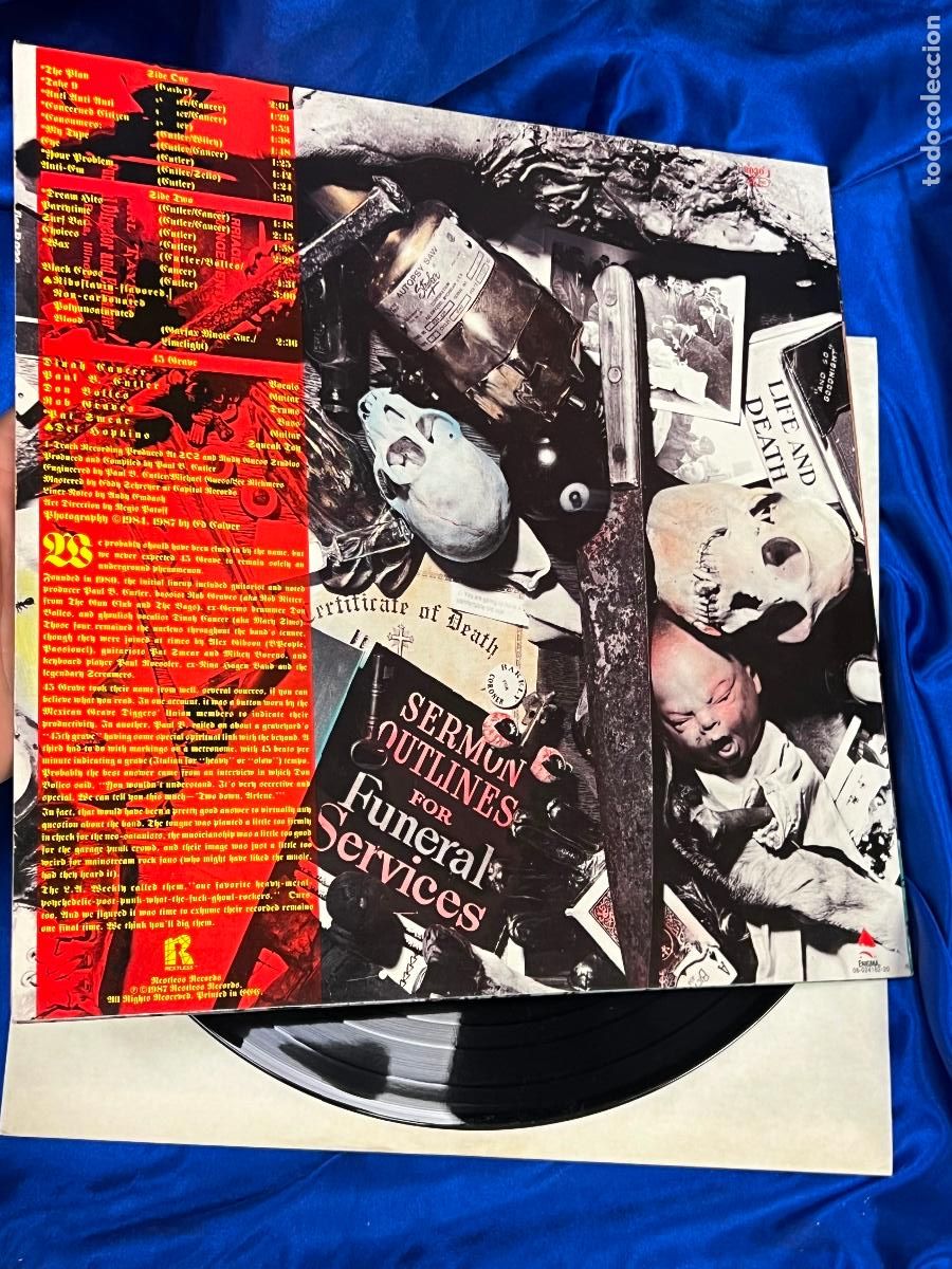Discos de vinilo: 45 Grave - Autopsy (LP, Comp) - Foto 7