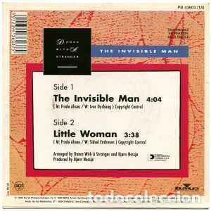 Discos de vinilo: Dance With A Stranger &lrm;&ndash; The Invisible Man - Foto 2