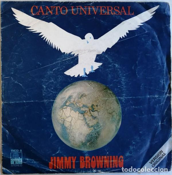 Discos de vinilo: Jimmy Browning &lrm;&ndash; Canto Universal - Foto 1