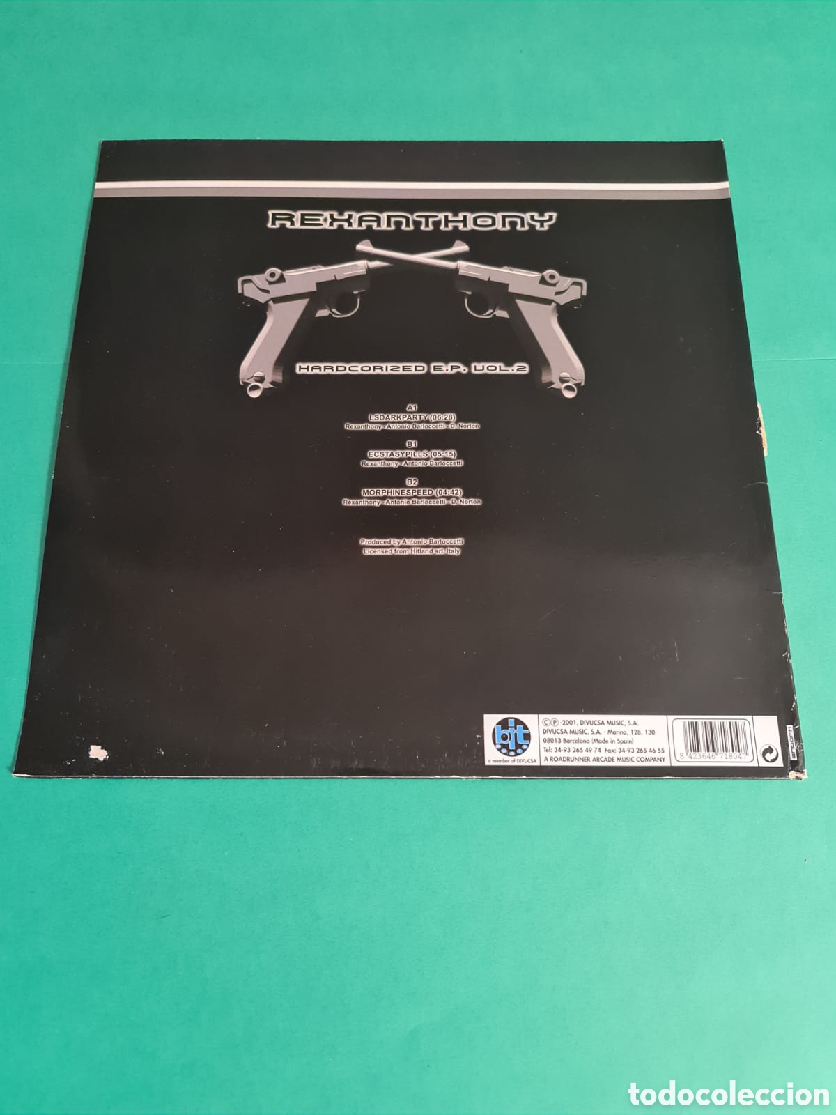 Discos de vinilo: Lp vinilo REXANTHONY- Hardcorized E.P Vol 2 - Foto 4