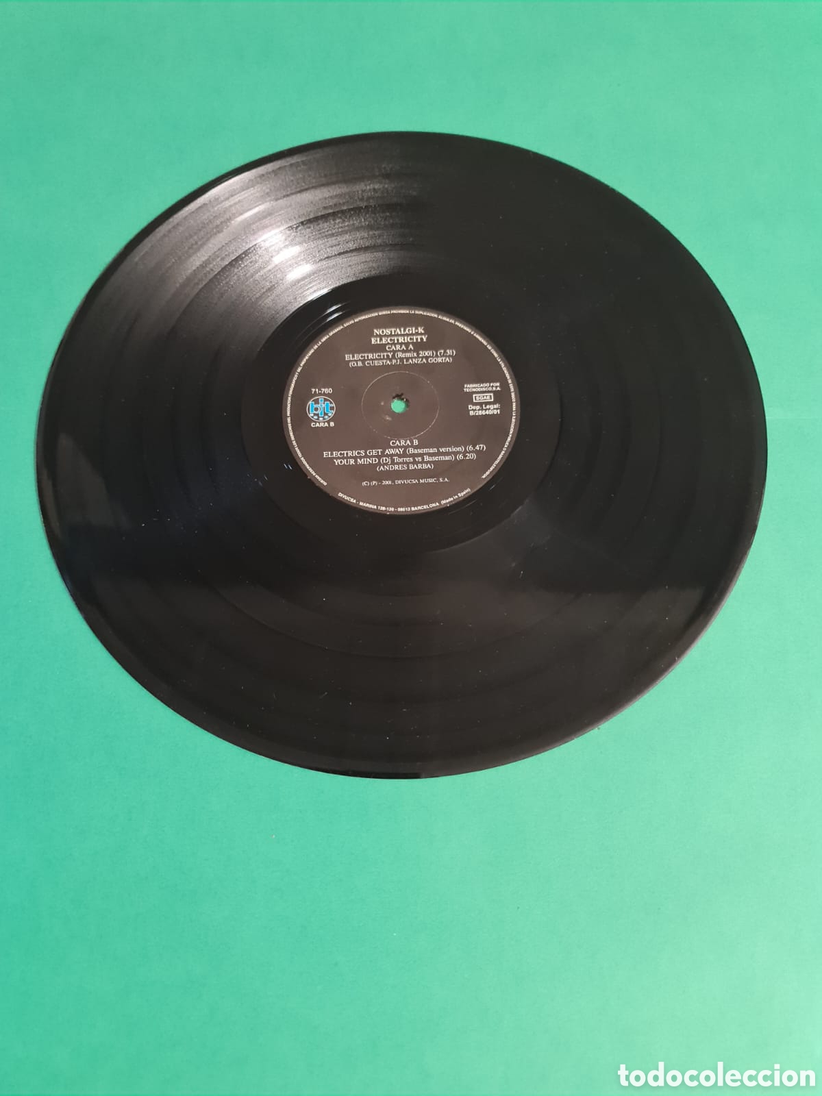 Discos de vinilo: Vinilo Nostalgi- K. Electricity. - Foto 2
