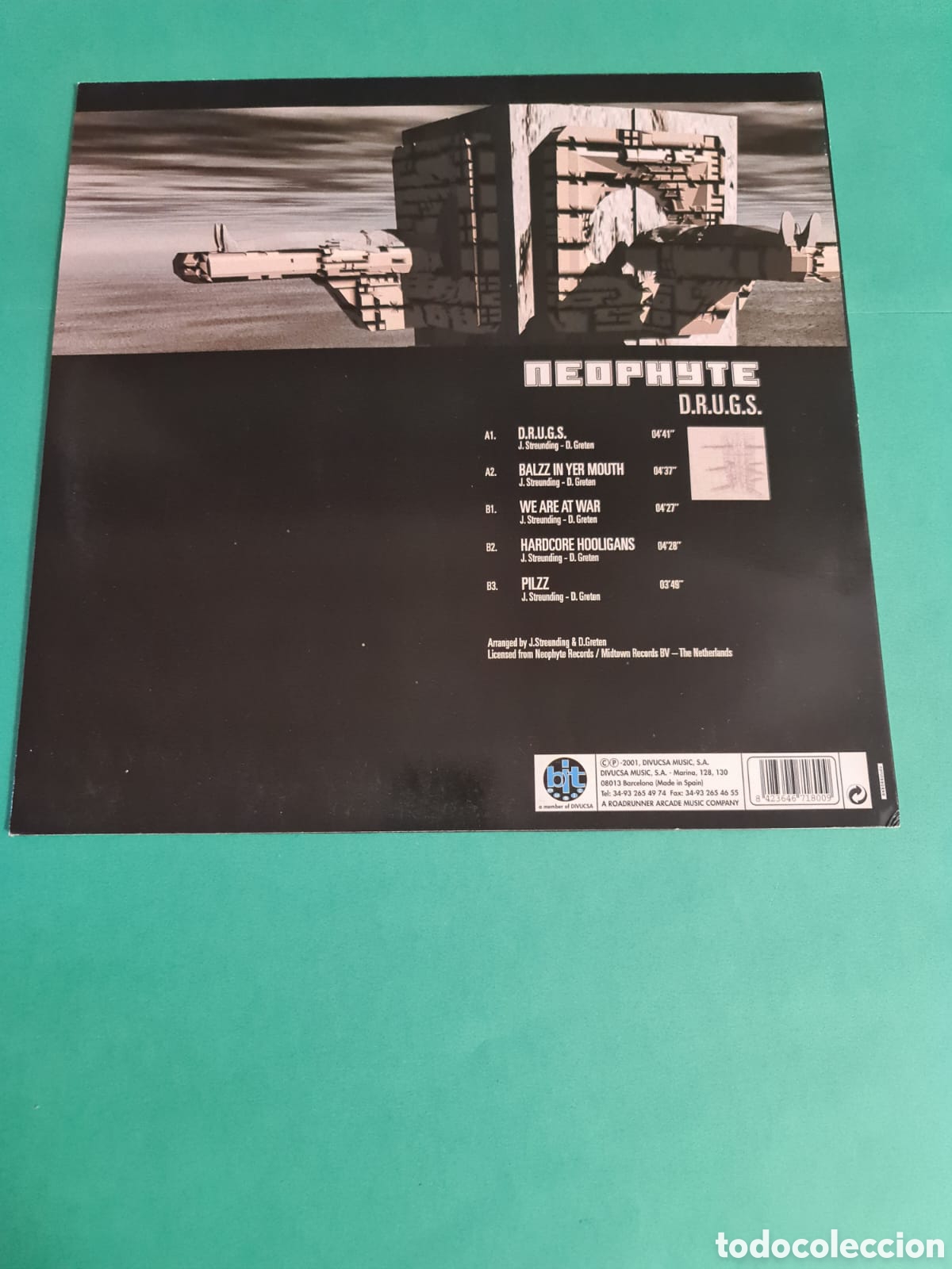 Discos de vinilo: Vinilo NEOPHYTE D.R.U.G.S. - Foto 4