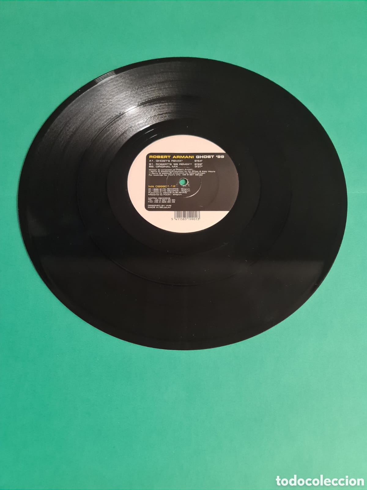 Discos de vinilo: Vinilo ROBERT ARMANI. Ghost 99. - Foto 3