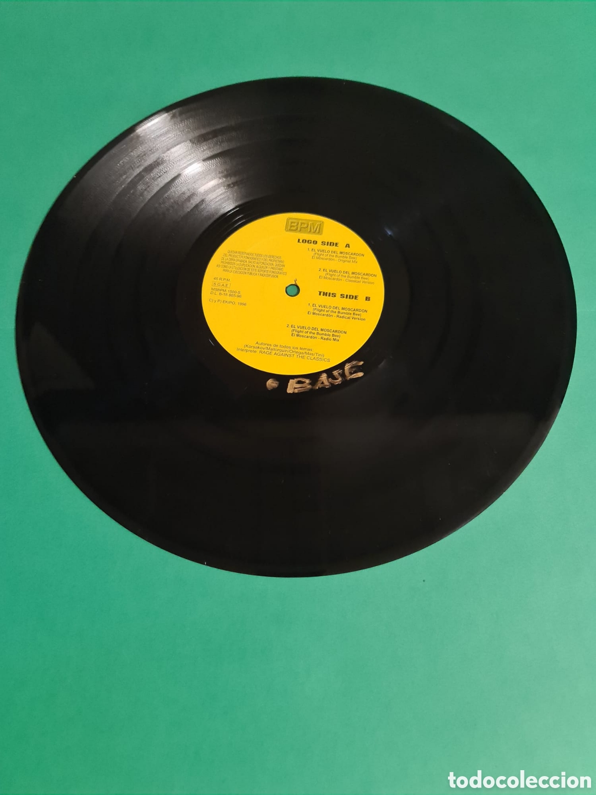 Discos de vinilo: Vinilo EL MOSCARDON. - Foto 2