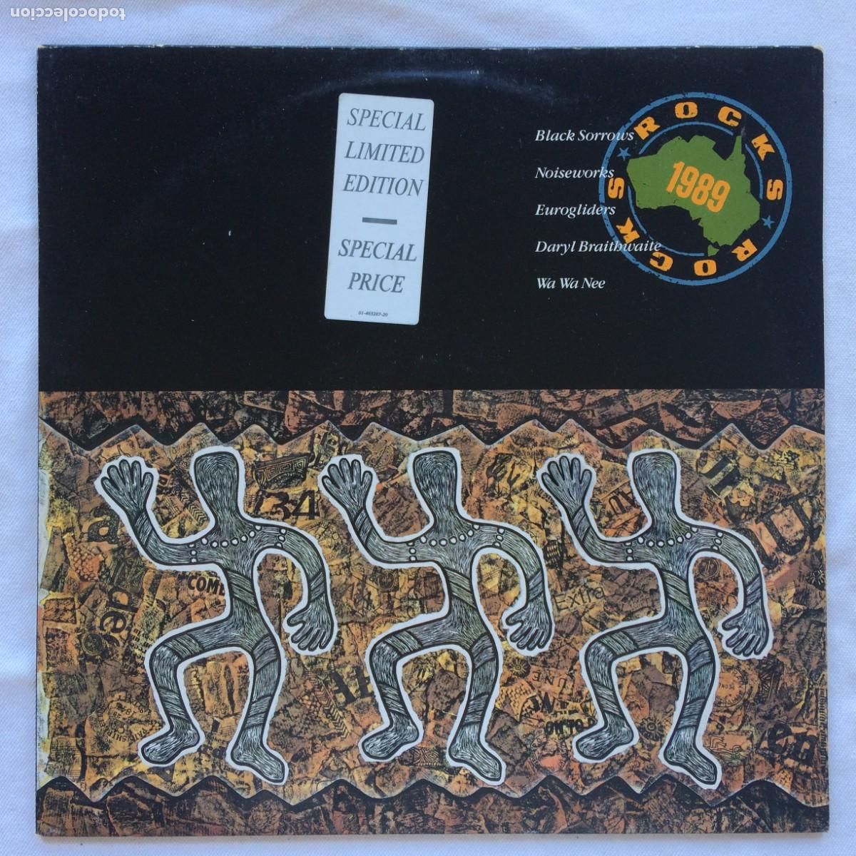 Discos de vinilo: Various &lrm;&ndash; 1989 Australian Rocks Holanda 1989 CBS - Foto 1