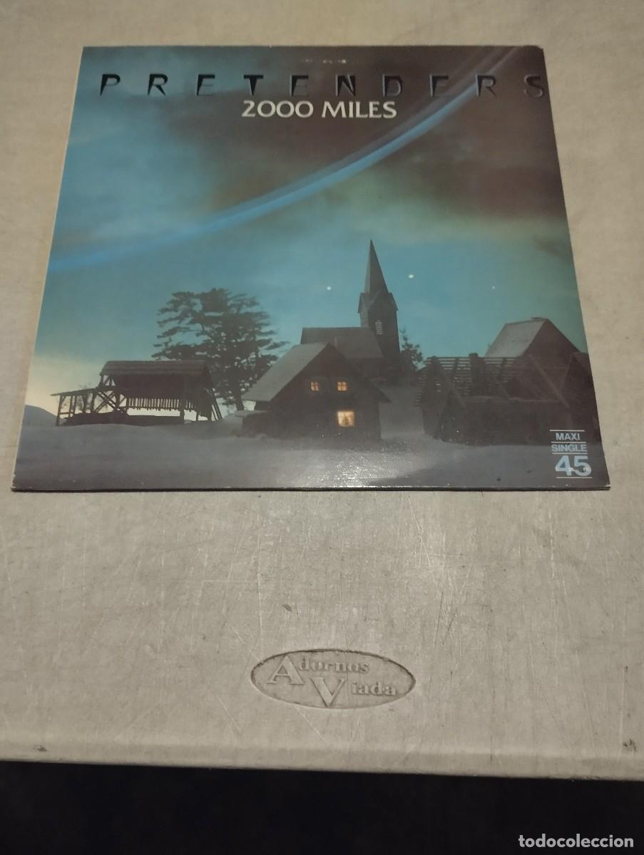Discos de vinilo: Pretenders Maxi 2000 Miles Esp.1984 - Foto 1