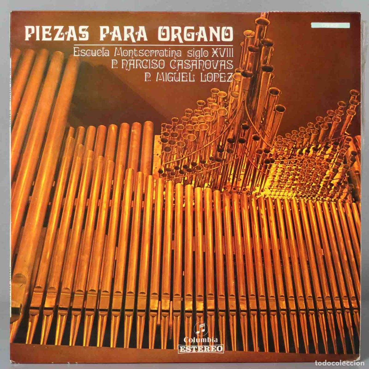 Vinyl records: LP. PIEZAS PARA ORGANO. CASANOVAS. P. LOPEZ