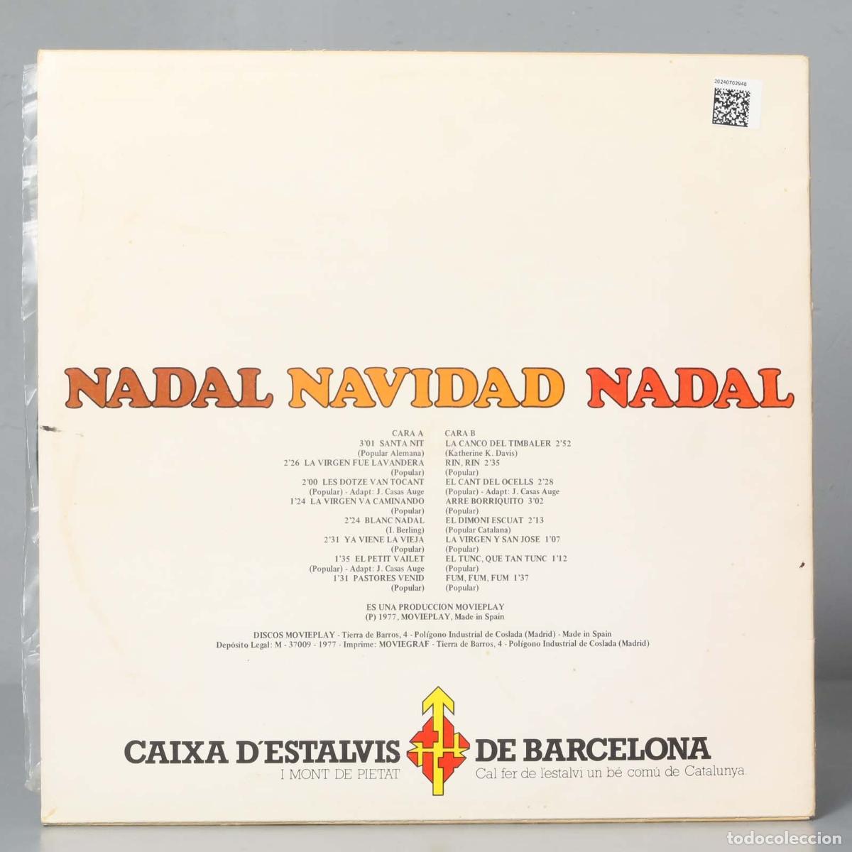 Discos de vinilo: LP. Nadal Navidad Nadal - Foto 2