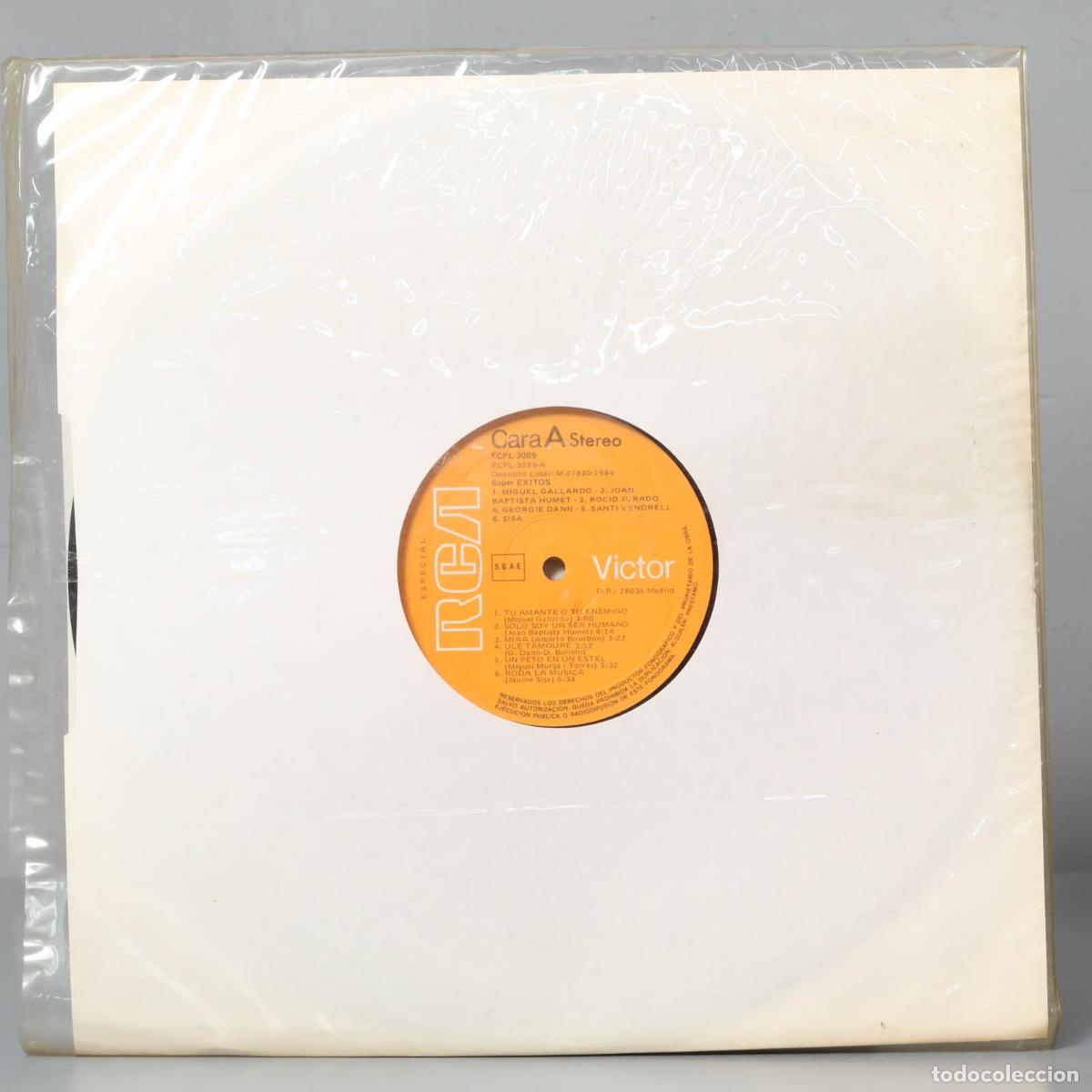 Discos de vinilo: LP. SUPER EXITOS. GALLATDO. HUMET. JURADO - Foto 1