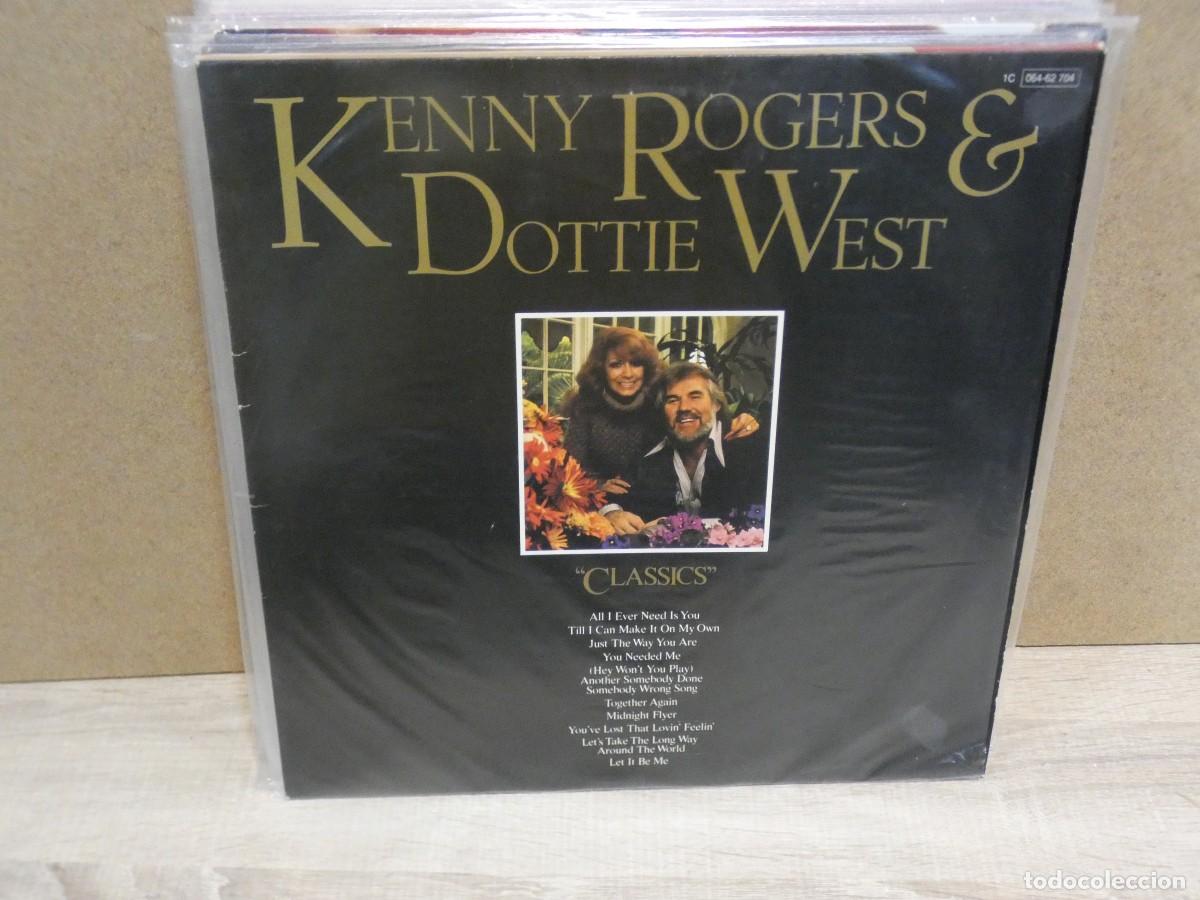 Dischi in vinile: ARKANSAS1980 LOTT385 VINILO LEVE USO USO CORRECTO KENNY ROGERS & DOTTIE WEST