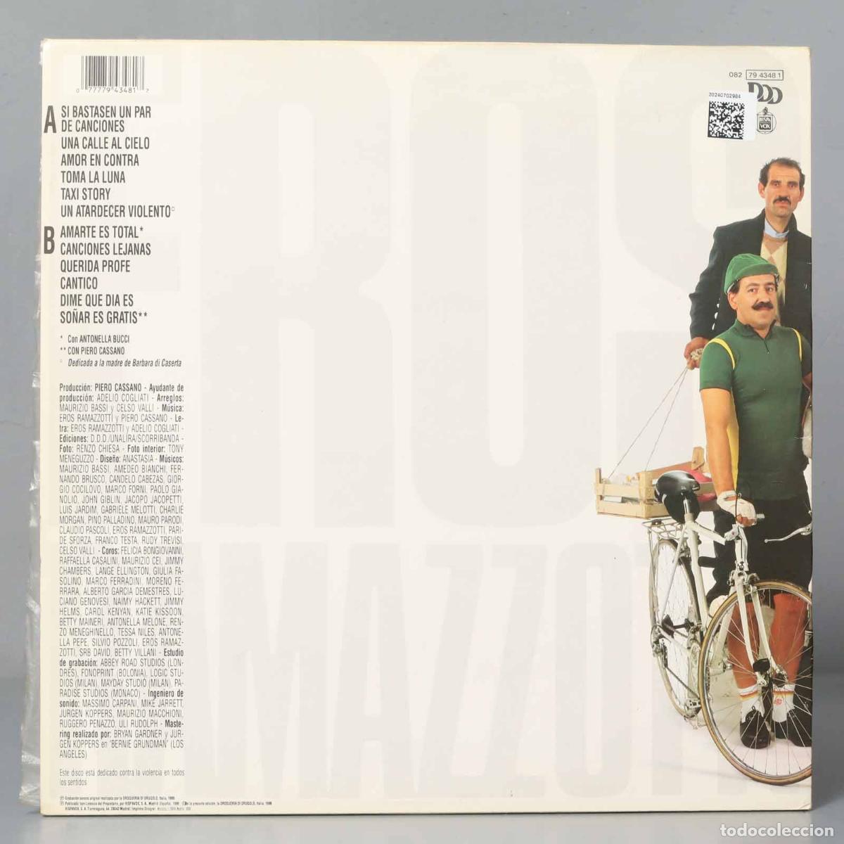 Discos de vinilo: LP. Eros Ramazzotti &ndash; En Todos Los Sentidos - Foto 2