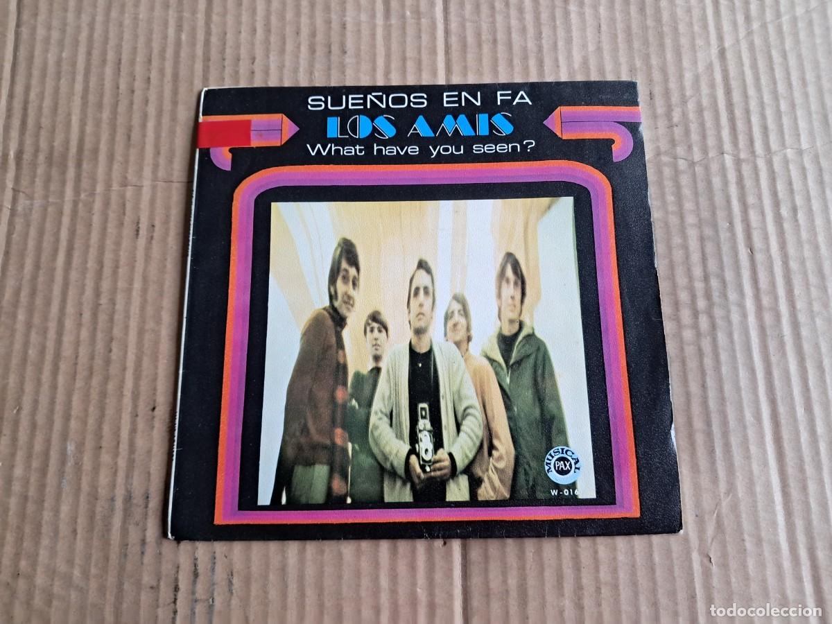 Discos de vinilo: LOS AMIS - SUE&Ntilde;OS EN FA SINGLE 1970 - Foto 1