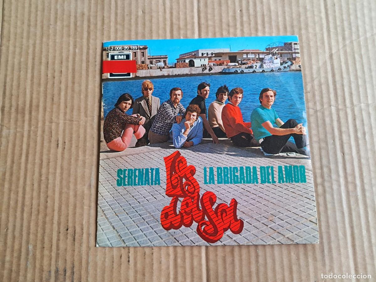 Discos de vinilo: LOS DEL SOL - SERENATA SINGLE 1970 - Foto 1