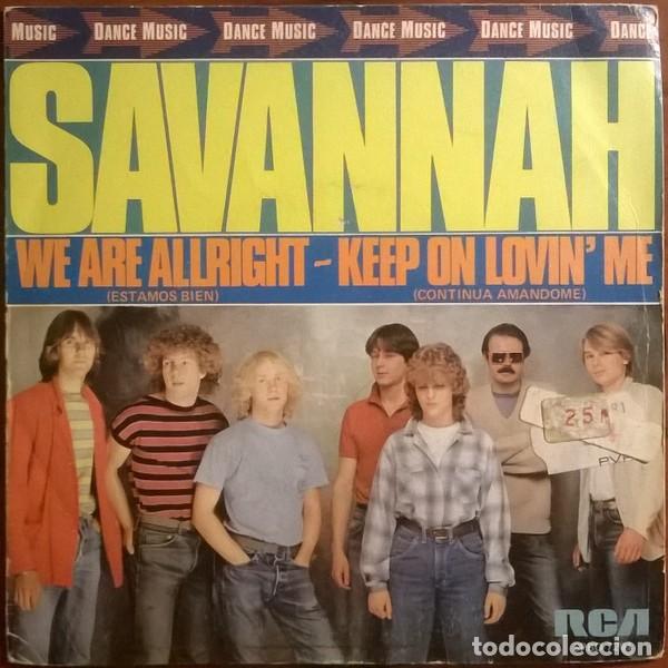 Discos de vinilo: Savannah &lrm;&ndash; We Are All Right = Estamos Bien - Foto 1