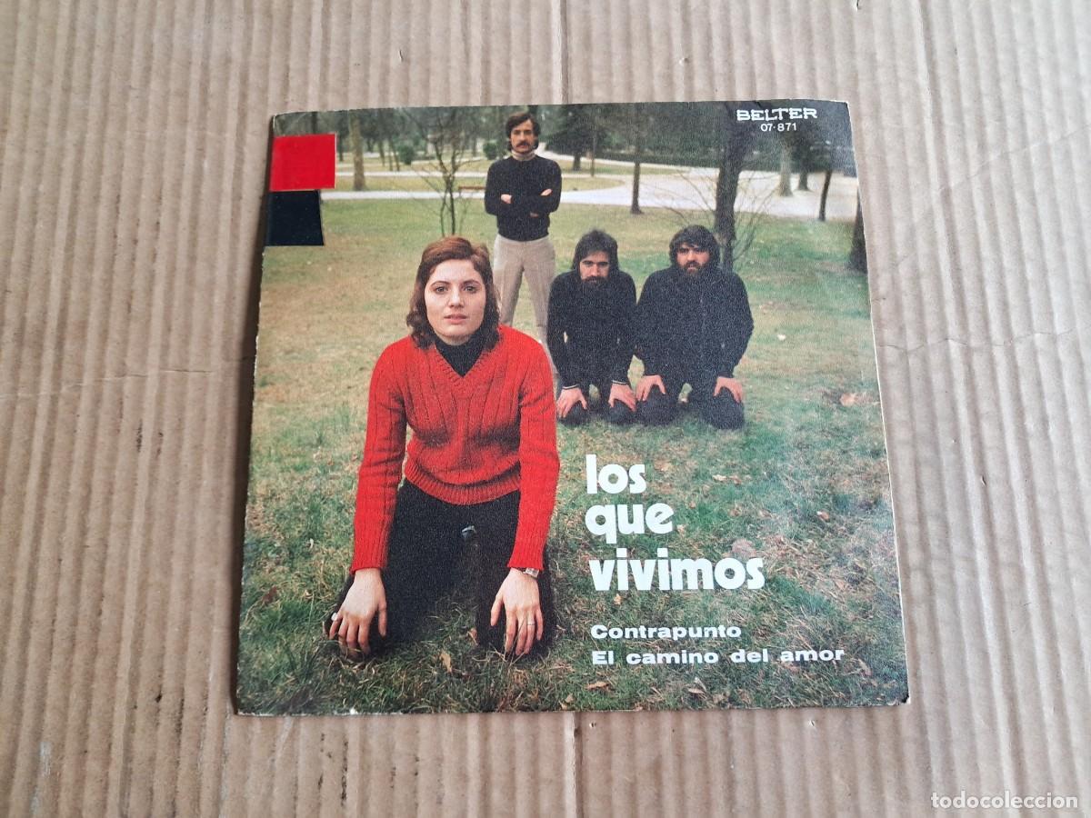Discos de vinilo: LOS QUE VIVIMOS - CONTRAPUNTO SINGLE 1971 - Foto 1