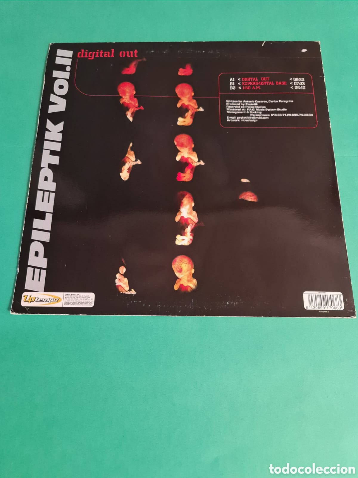 Discos de vinilo: Vinilo Epileptik- Vol 2- Digital Out. - Foto 4