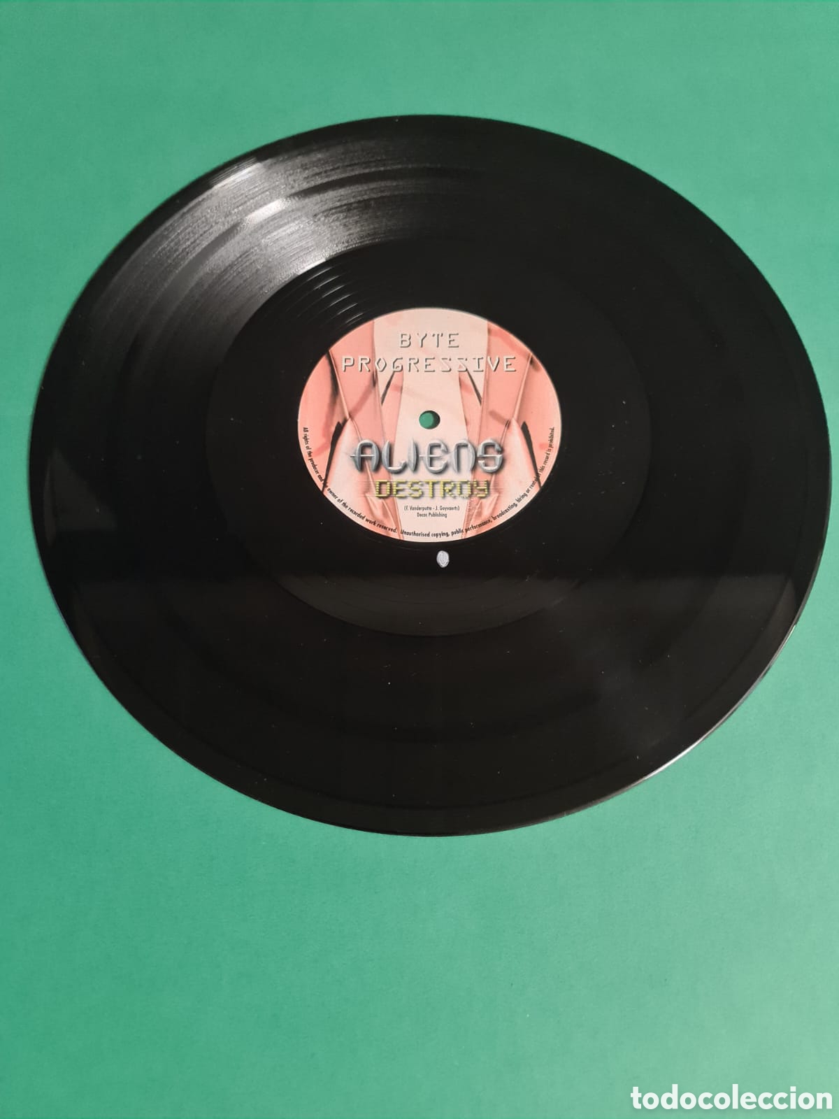 Discos de vinilo: Vinilo Byte Progressive. Aliens Destroy. - Foto 2