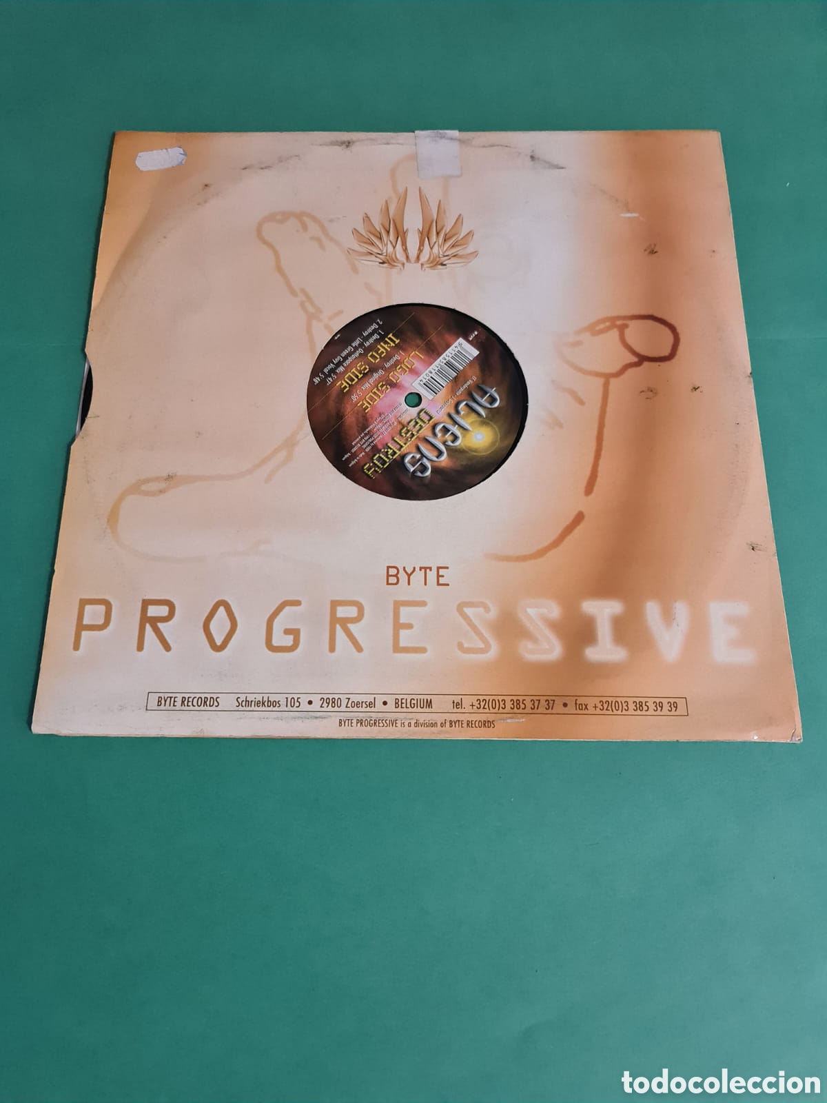 Discos de vinilo: Vinilo Byte Progressive. Aliens Destroy. - Foto 4