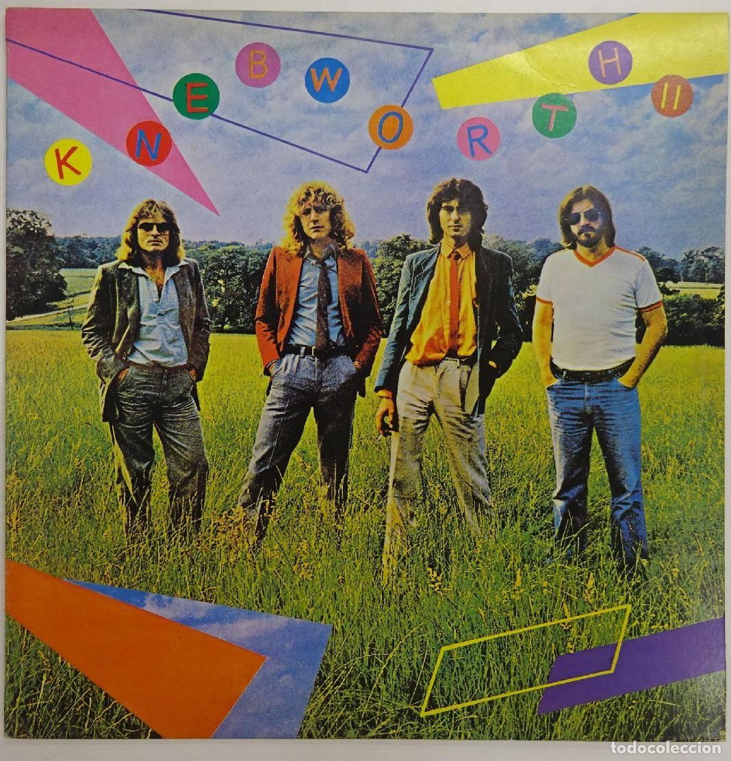 Discos de vinilo: Led Zeppelin Knebworth II, live 1979 2lp japanese pressing very hard to find!!!!